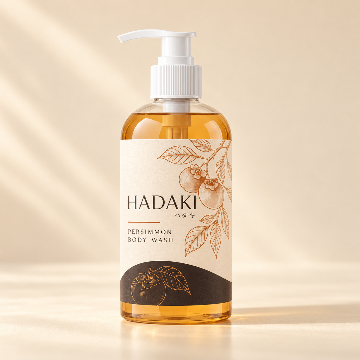 HADAKI Persimmon Body Wash